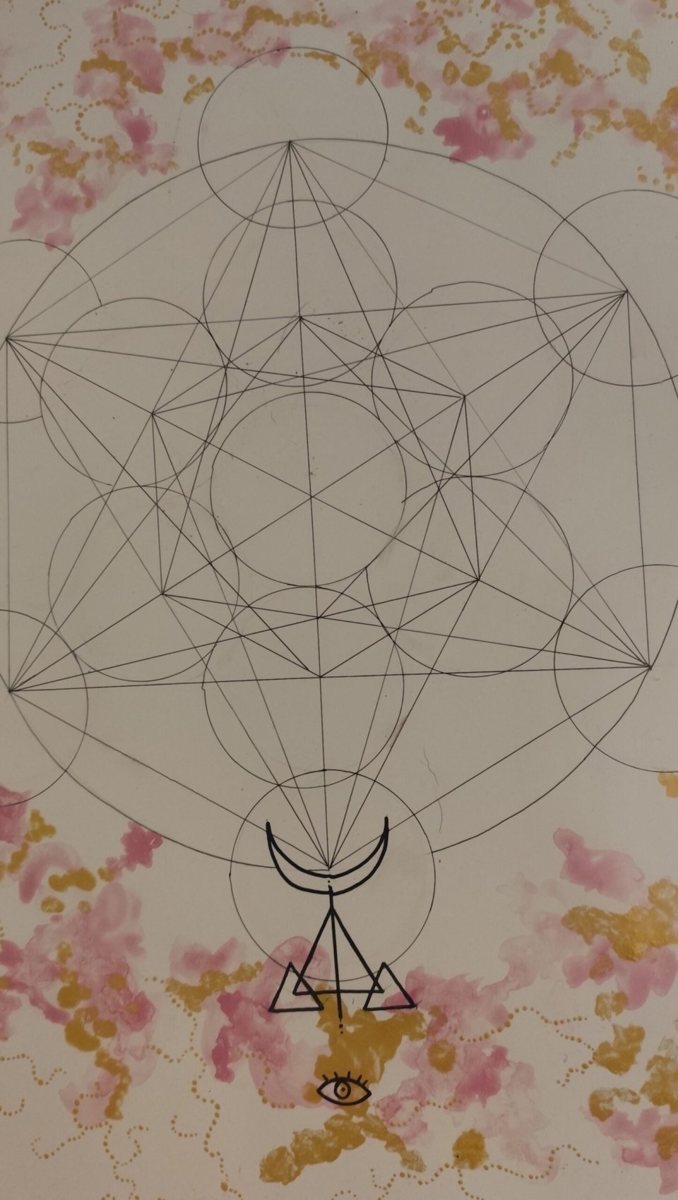 Metatron Symbole de la nature fondamentale de la réalité cosmique et spirituelle.